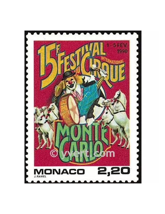 n° 1703 -  Timbre Monaco Poste