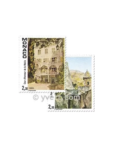 n° 1708/1709 -  Timbre Monaco Poste