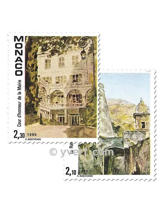 n° 1708/1709 -  Timbre Monaco Poste