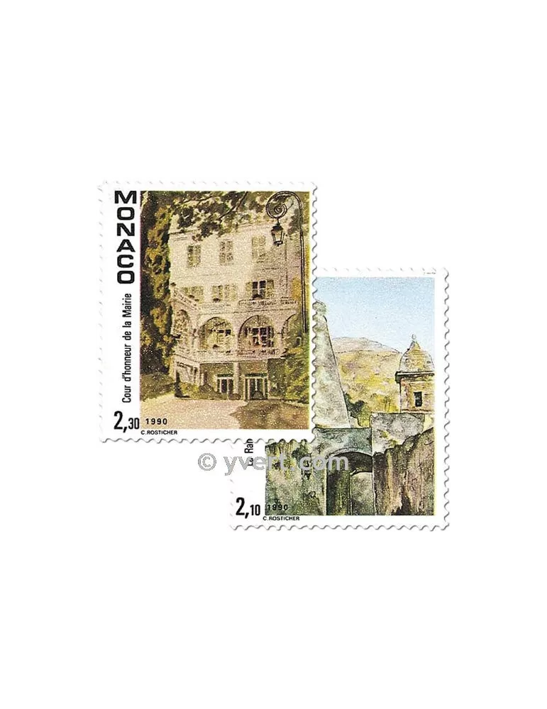 n° 1708/1709 -  Timbre Monaco Poste