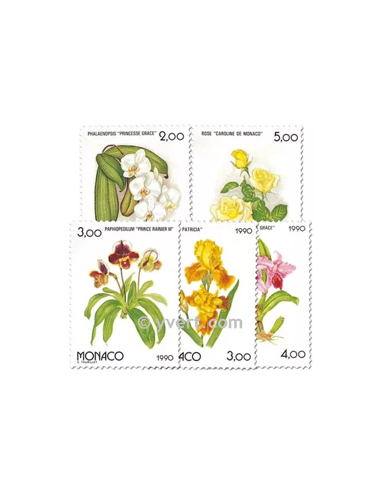 n° 1710/1714 -  Timbre Monaco Poste