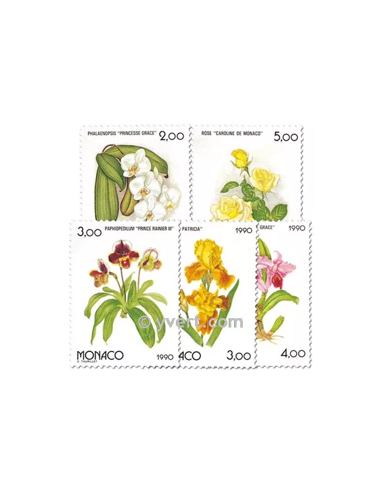 n° 1710/1714 -  Timbre Monaco Poste
