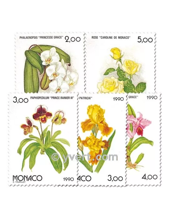 n° 1710/1714 -  Timbre Monaco Poste