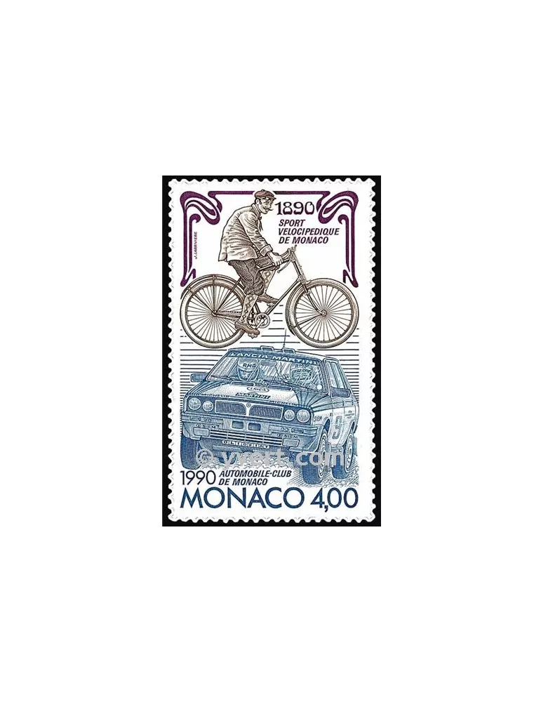 n° 1717 -  Timbre Monaco Poste