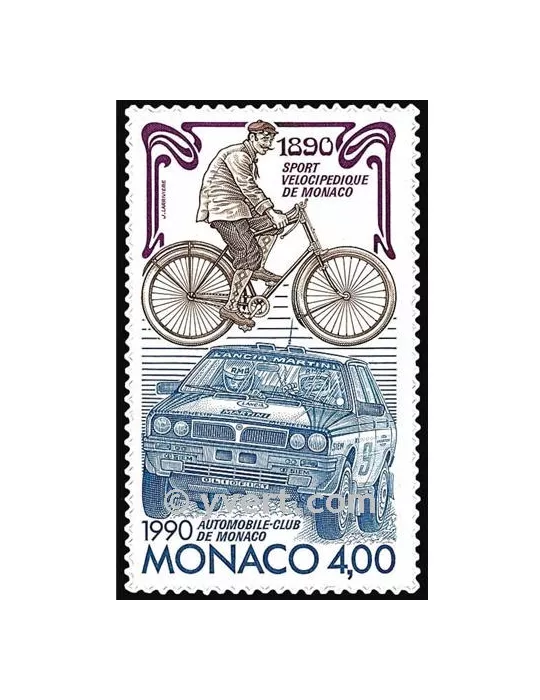 n° 1717 -  Timbre Monaco Poste