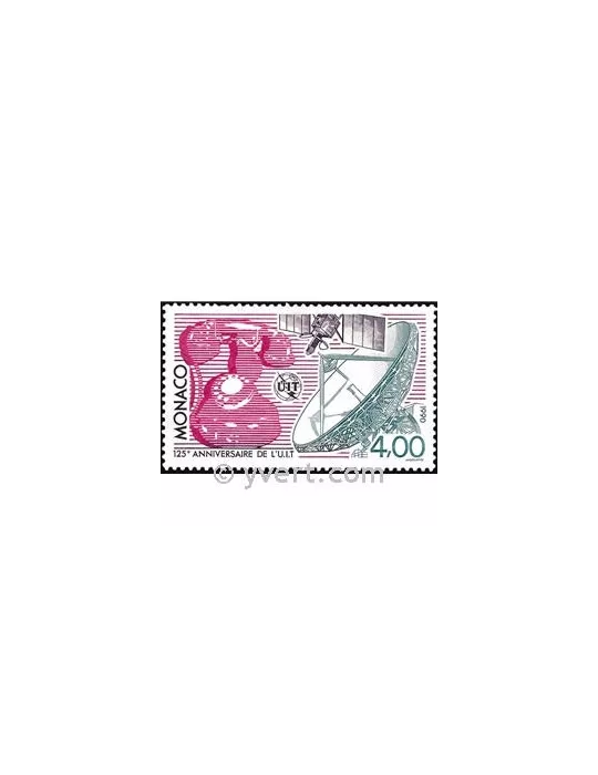 n° 1718 -  Timbre Monaco Poste