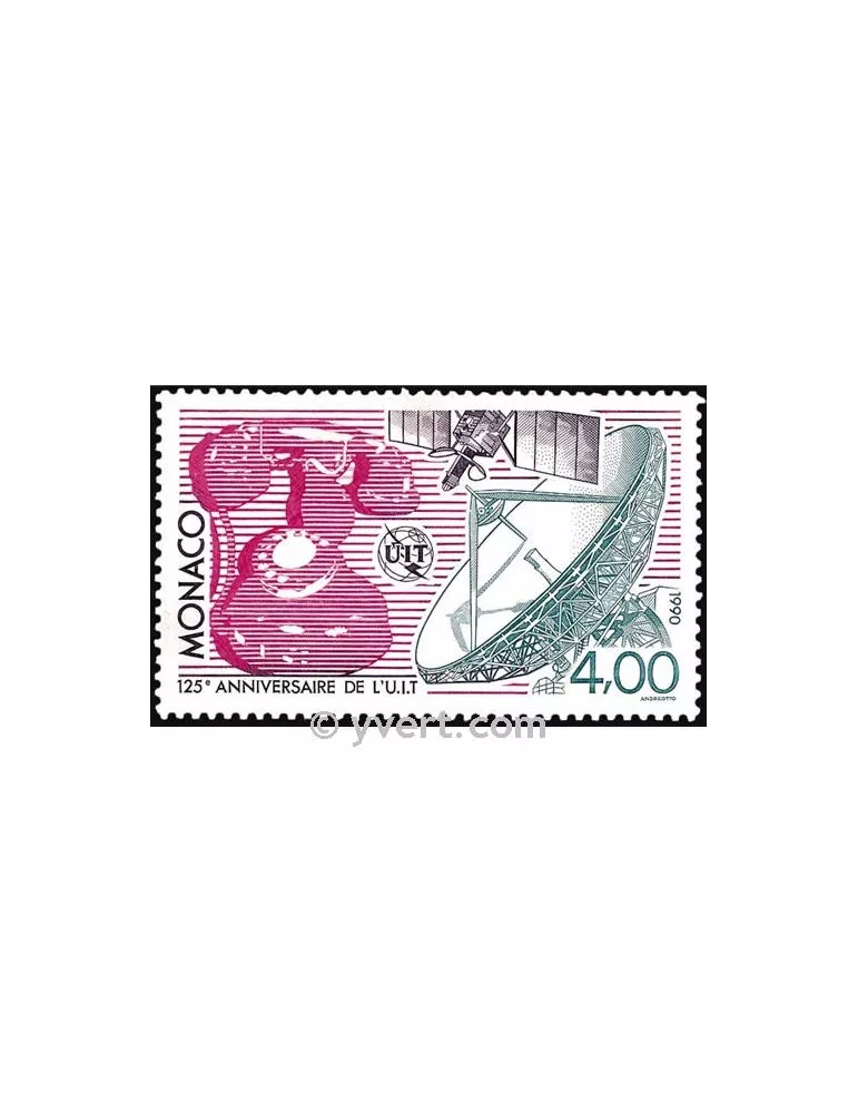 n° 1718 -  Timbre Monaco Poste