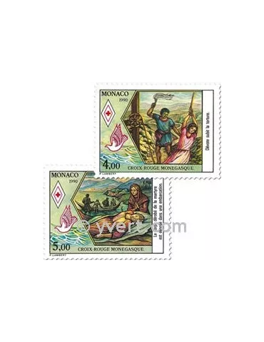 n° 1720/1721 -  Timbre Monaco Poste