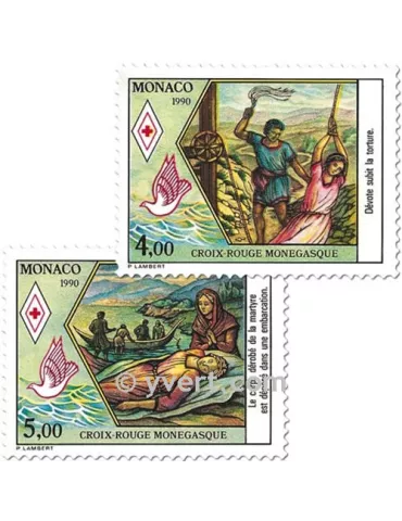 n° 1720/1721 -  Timbre Monaco Poste 2