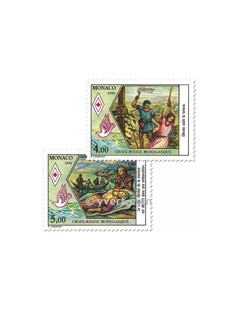 n° 1720/1721 -  Timbre Monaco Poste