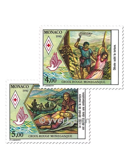 n° 1720/1721 -  Timbre Monaco Poste