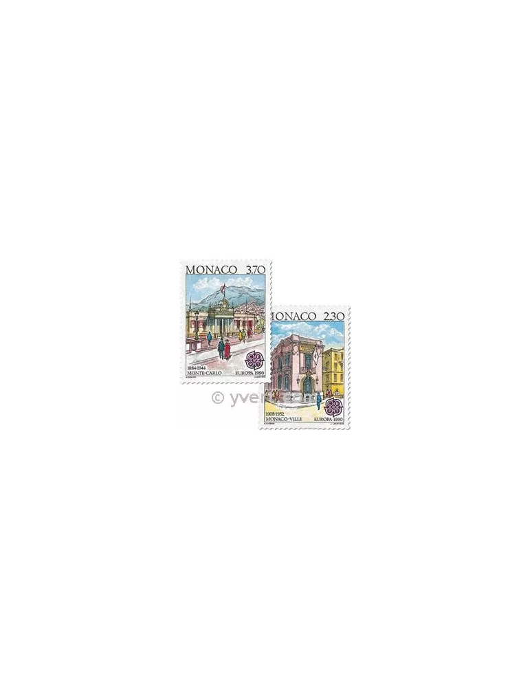 n° 1724/1725 -  Timbre Monaco Poste