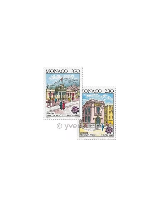 n° 1724/1725 -  Timbre Monaco Poste