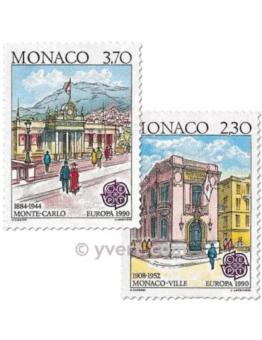 n° 1724/1725 -  Timbre Monaco Poste 2