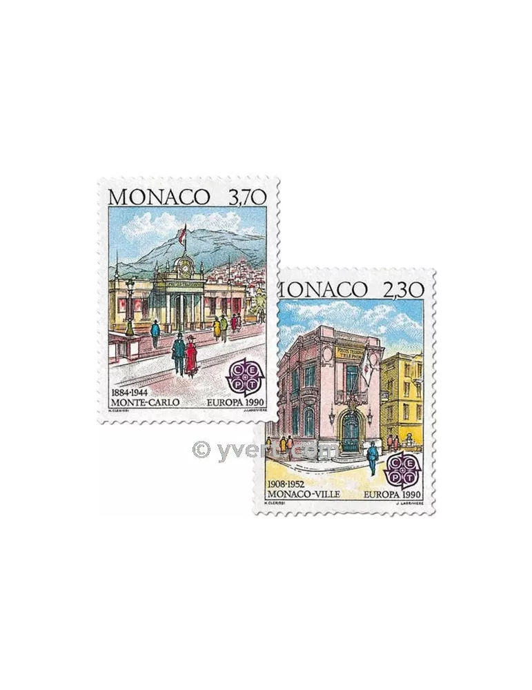 n° 1724/1725 -  Timbre Monaco Poste