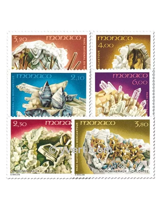 n° 1730/1735 -  Timbre Monaco Poste