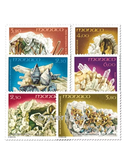 n° 1730/1735 -  Timbre Monaco Poste