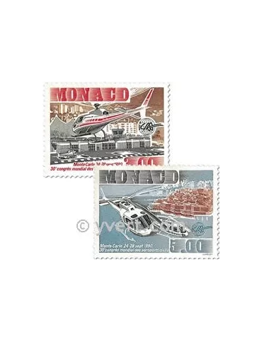 n° 1736/1737 -  Timbre Monaco Poste