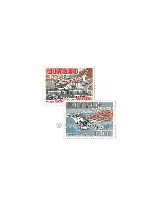 n° 1736/1737 -  Timbre Monaco Poste