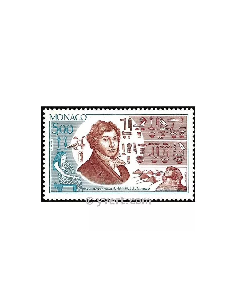 n° 1740 -  Timbre Monaco Poste