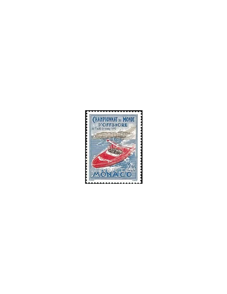 n° 1741 -  Timbre Monaco Poste