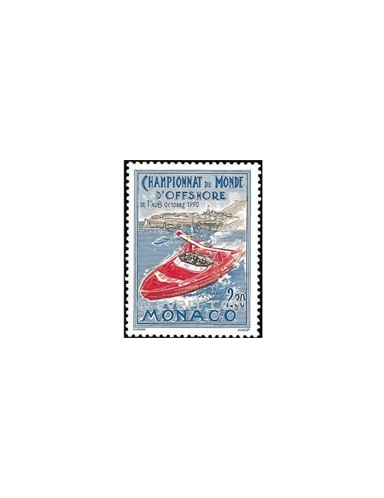 n° 1741 -  Timbre Monaco Poste