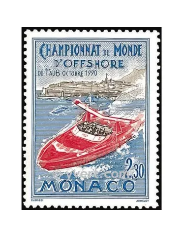 n° 1741 -  Timbre Monaco Poste 2