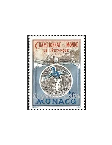 n° 1742 -  Timbre Monaco Poste