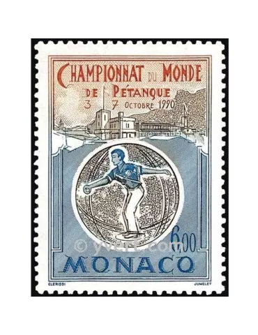 n° 1742 -  Timbre Monaco Poste 2
