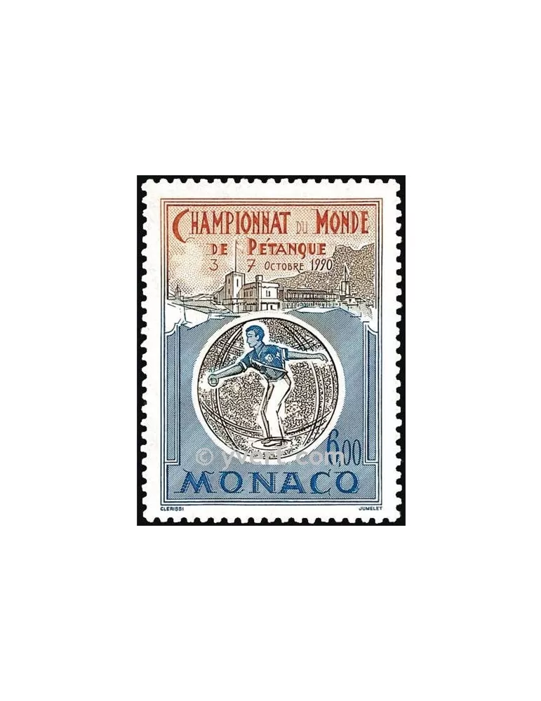 n° 1742 -  Timbre Monaco Poste