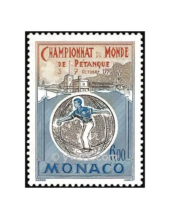 n° 1742 -  Timbre Monaco Poste