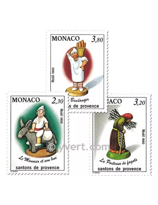 n° 1743/1745 -  Timbre Monaco Poste