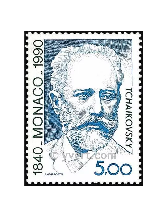 n° 1746 -  Timbre Monaco Poste