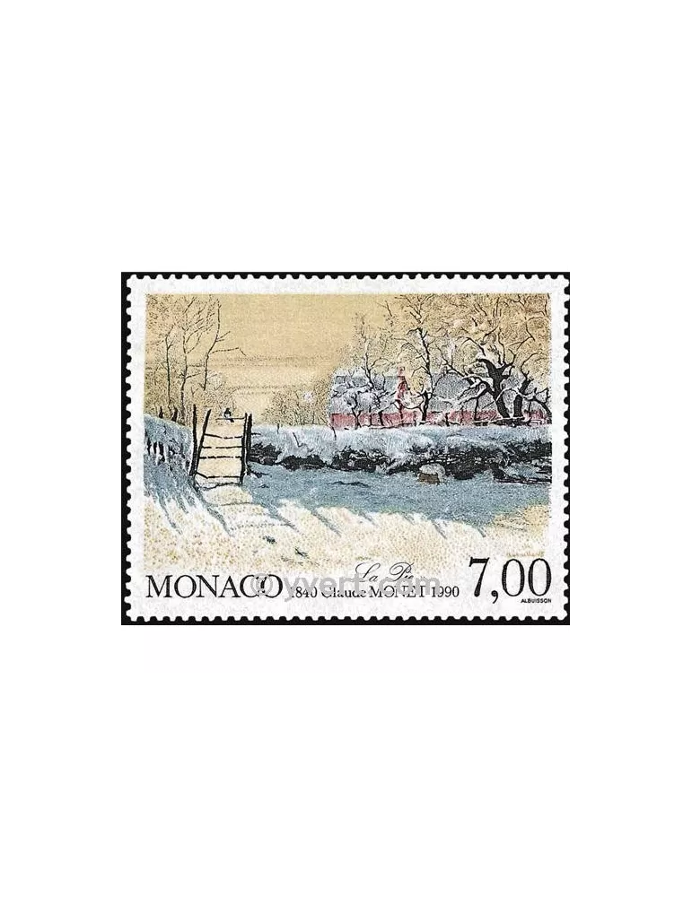 n° 1747 -  Timbre Monaco Poste