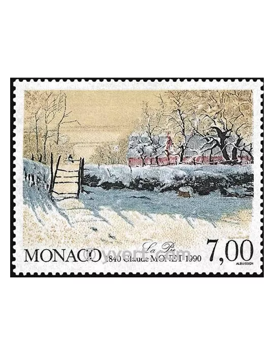 n° 1747 -  Timbre Monaco Poste