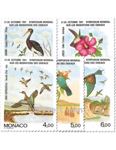 n° 1754/1758 -  Timbre Monaco Poste 2