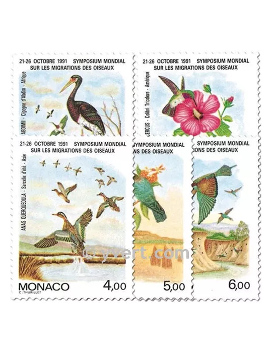 n° 1754/1758 -  Timbre Monaco Poste