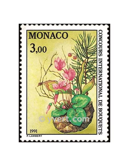 n° 1759 -  Timbre Monaco Poste