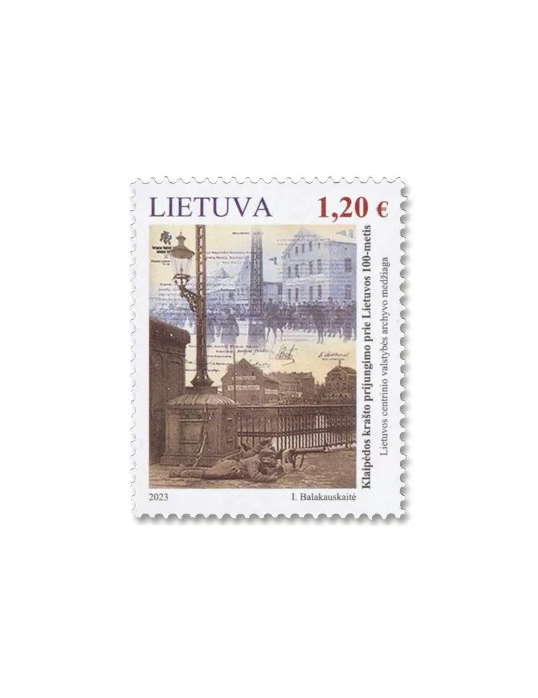 n° 1195 - Timbre LITUANIE Poste
