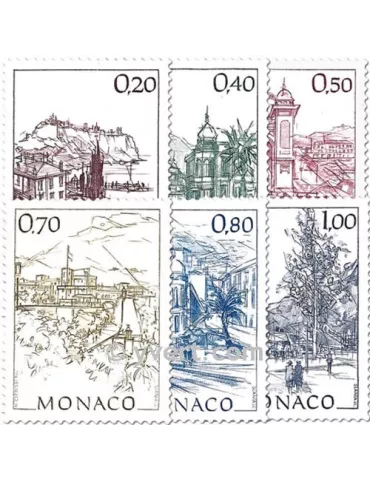 n° 1762/1767 -  Timbre Monaco Poste 2