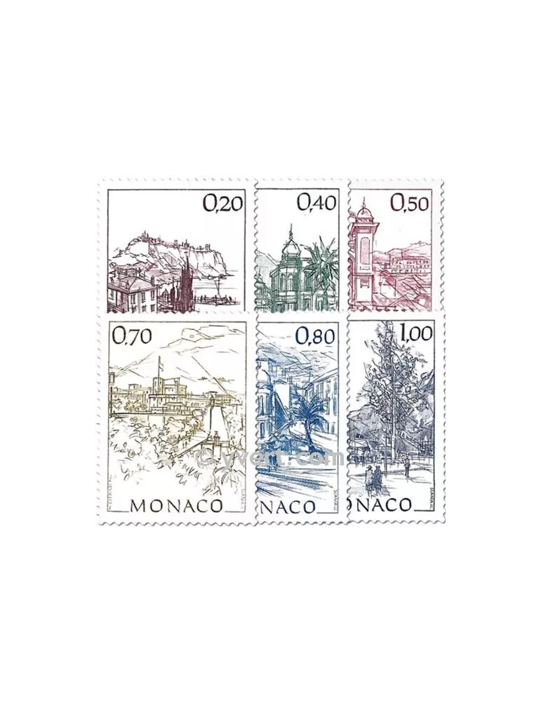 n° 1762/1767 -  Timbre Monaco Poste