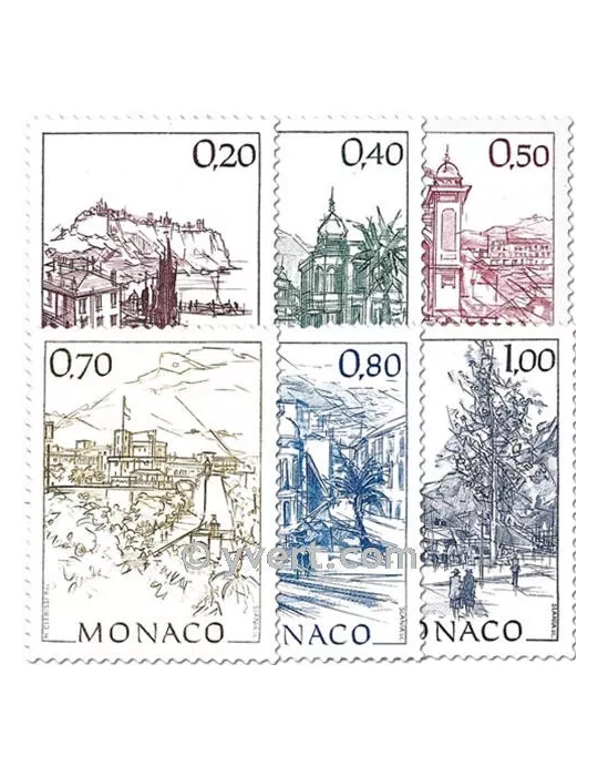 n° 1762/1767 -  Timbre Monaco Poste