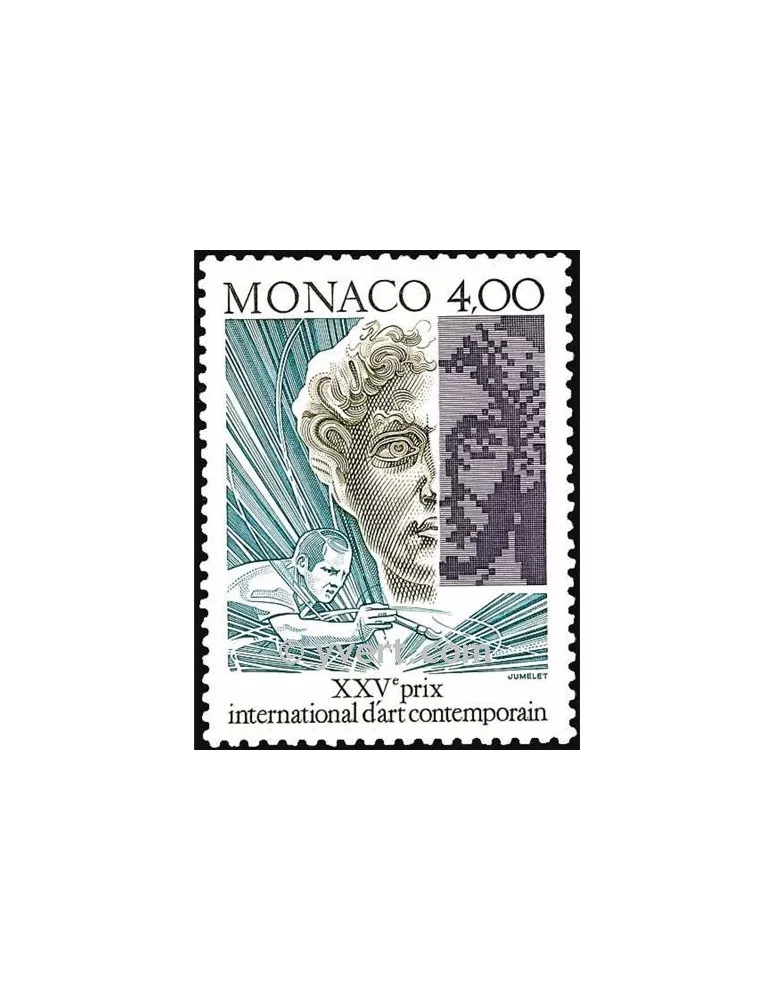 n° 1776 -  Timbre Monaco Poste