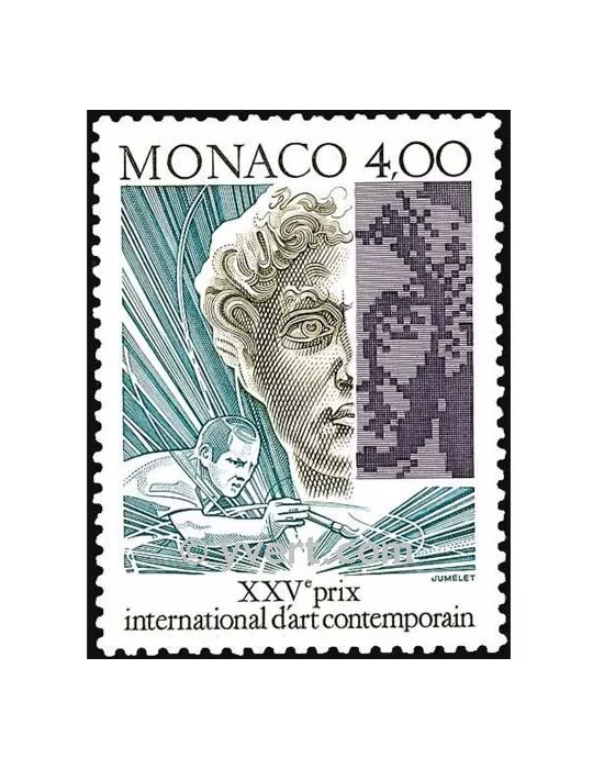 n° 1776 -  Timbre Monaco Poste