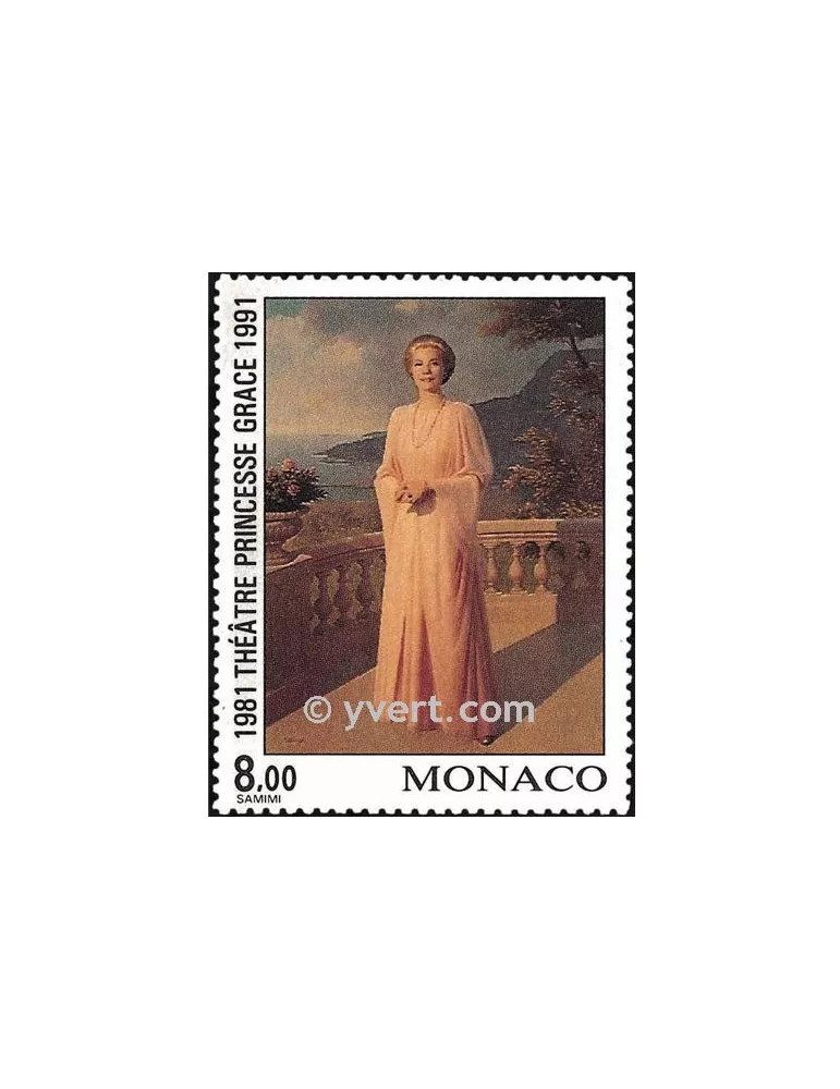 n° 1786 -  Timbre Monaco Poste