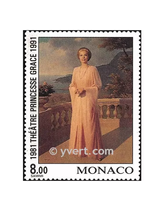 n° 1786 -  Timbre Monaco Poste