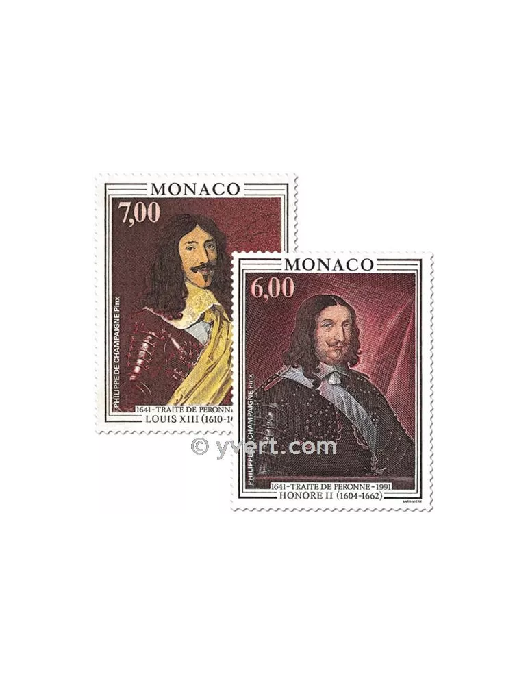 n° 1787/1788 -  Timbre Monaco Poste