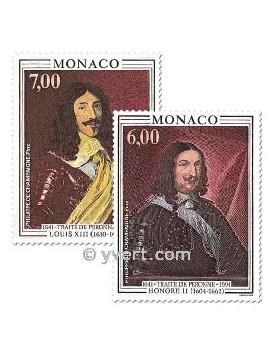 n° 1787/1788 -  Timbre Monaco Poste