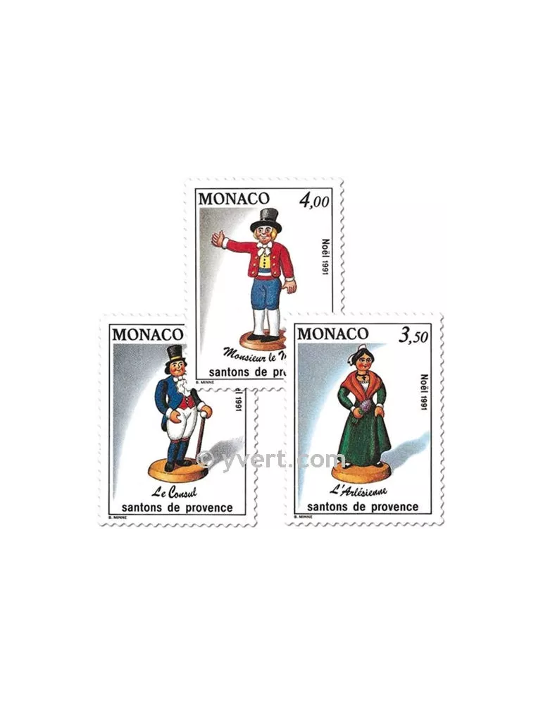 n° 1794/1796 -  Timbre Monaco Poste