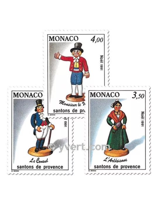 n° 1794/1796 -  Timbre Monaco Poste